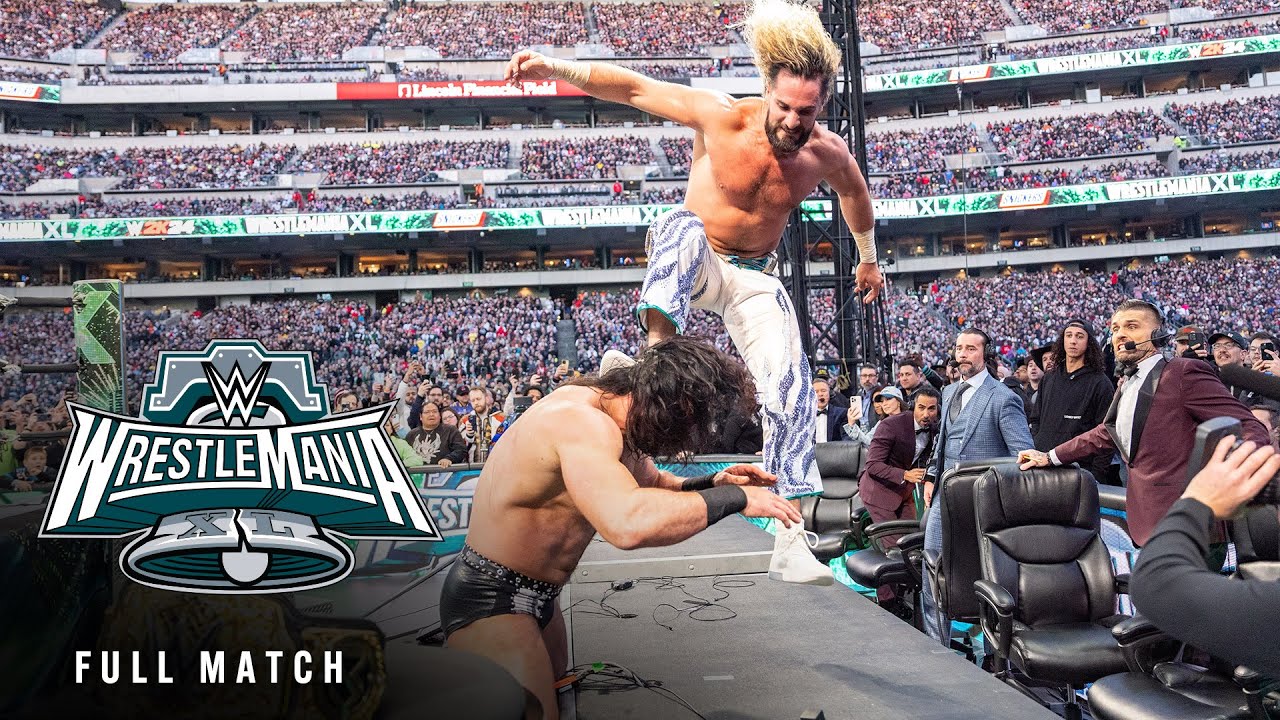 ПОЛНЫЙ МАТЧ: Сет «Чёрт» Роллинс против Дрю Макинтайра: WrestleMania XL Sunday