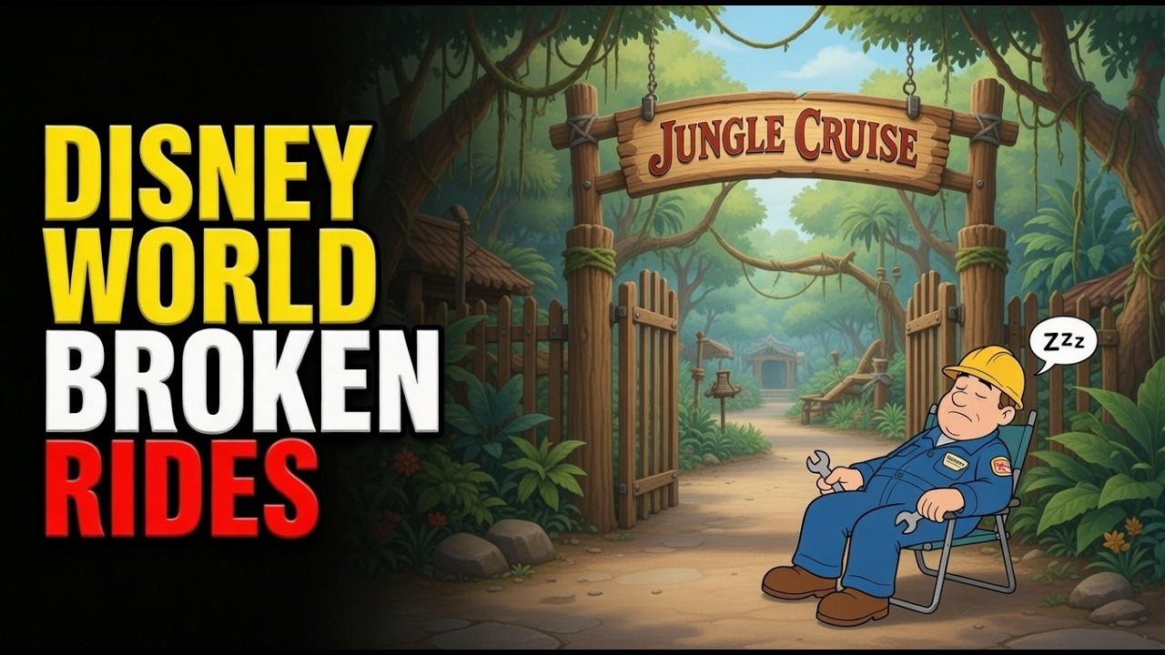 Disney World FALLING APART: Maintenance DELAYS Lead to Crumbling Attractions, Black Mold INESTATION!