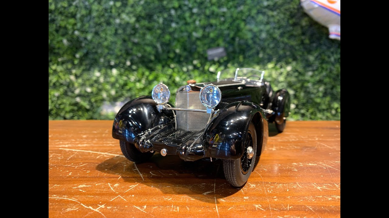 1/18 CMC Mercedes-Benz SSK Trossi Black Prince M225
