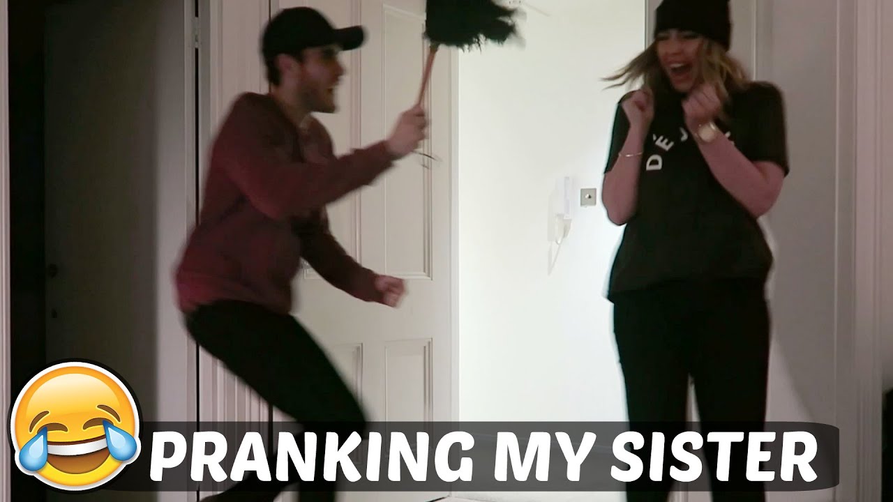 PRANKING MY SISTER!