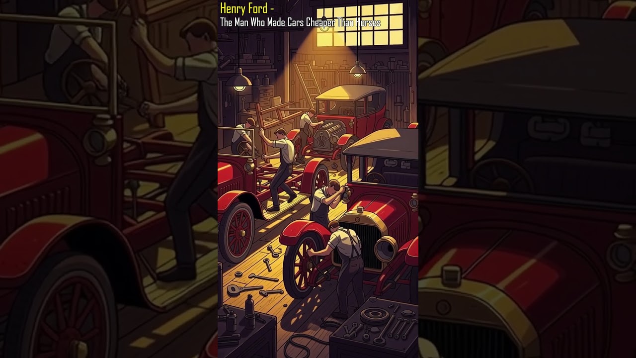 Henry Ford – The Man Who Made Cars Cheaper Than Horses 