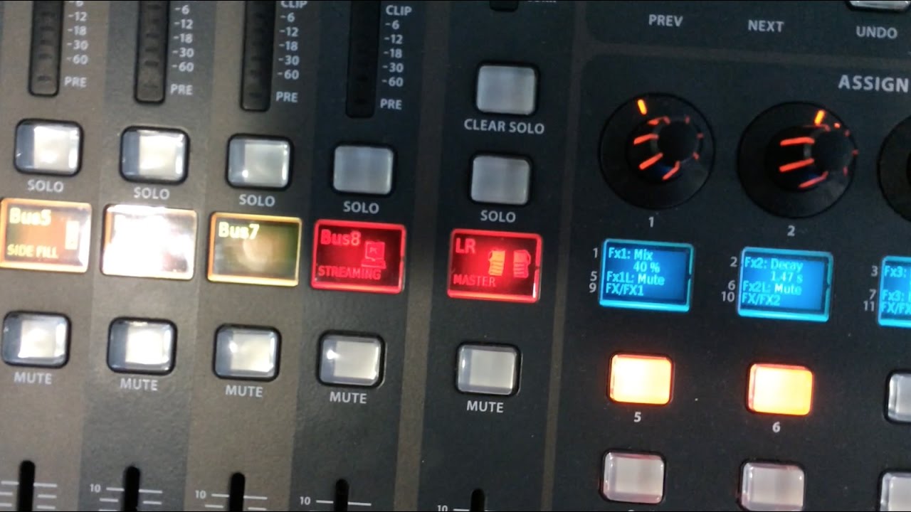 CANAL AUXILIAR P/ TRANSMISSÃO AO VIVO NA X32
