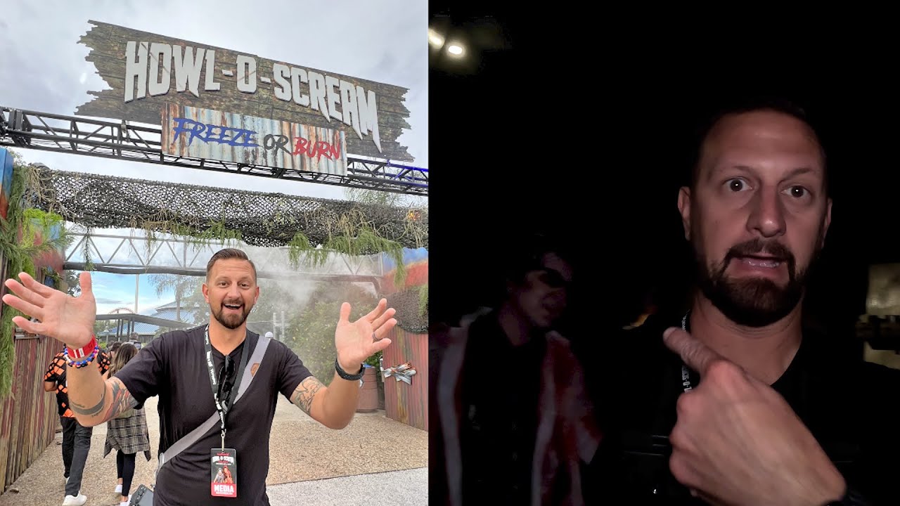 Inside All Haunted Houses & Scare Zones At Howl-O-Scream 2023 Seaworld! | Food, Shows & Scares!