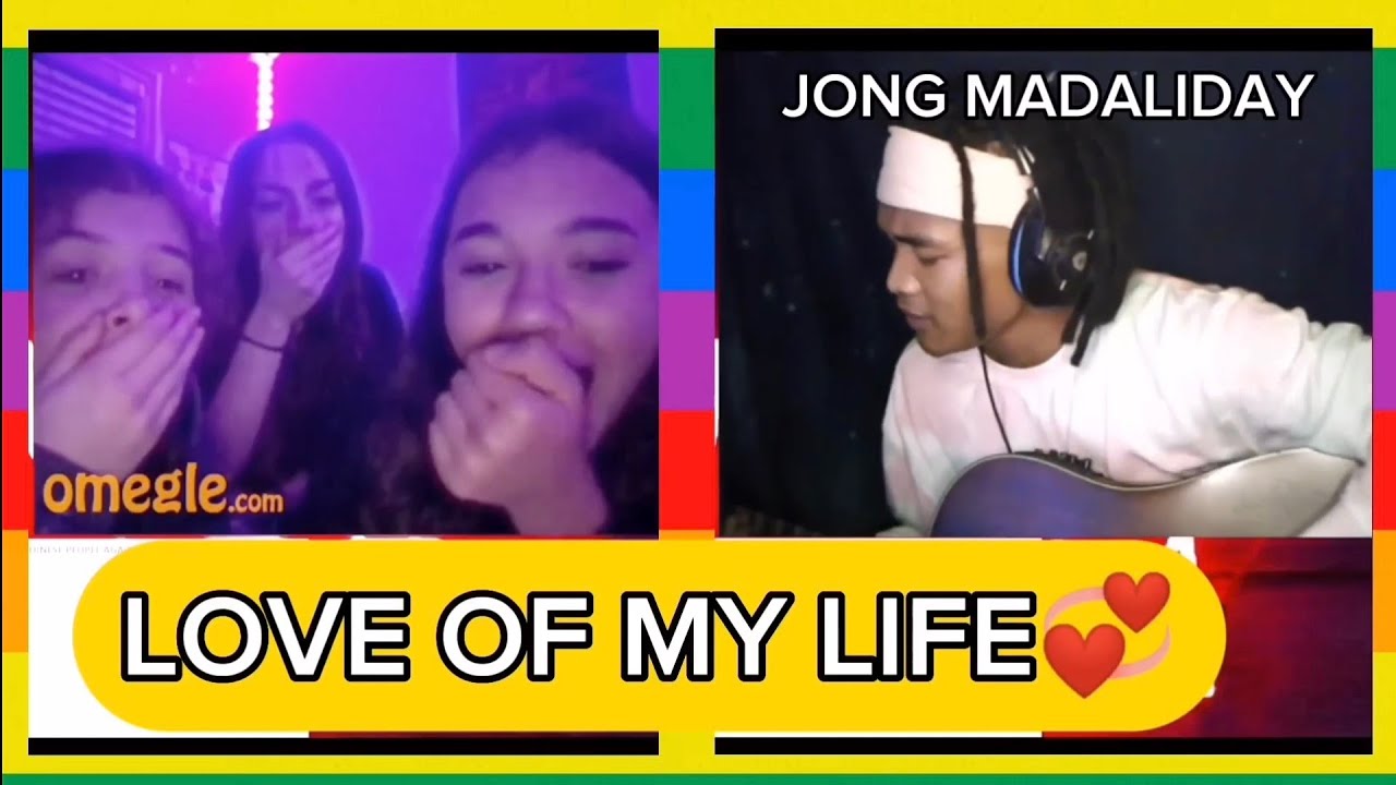 JONG MADALIDAY I SING LOVE OF MY LIFE #omegle #singtostrangers #jongmadalidayometv #fypシ゚ #ometv