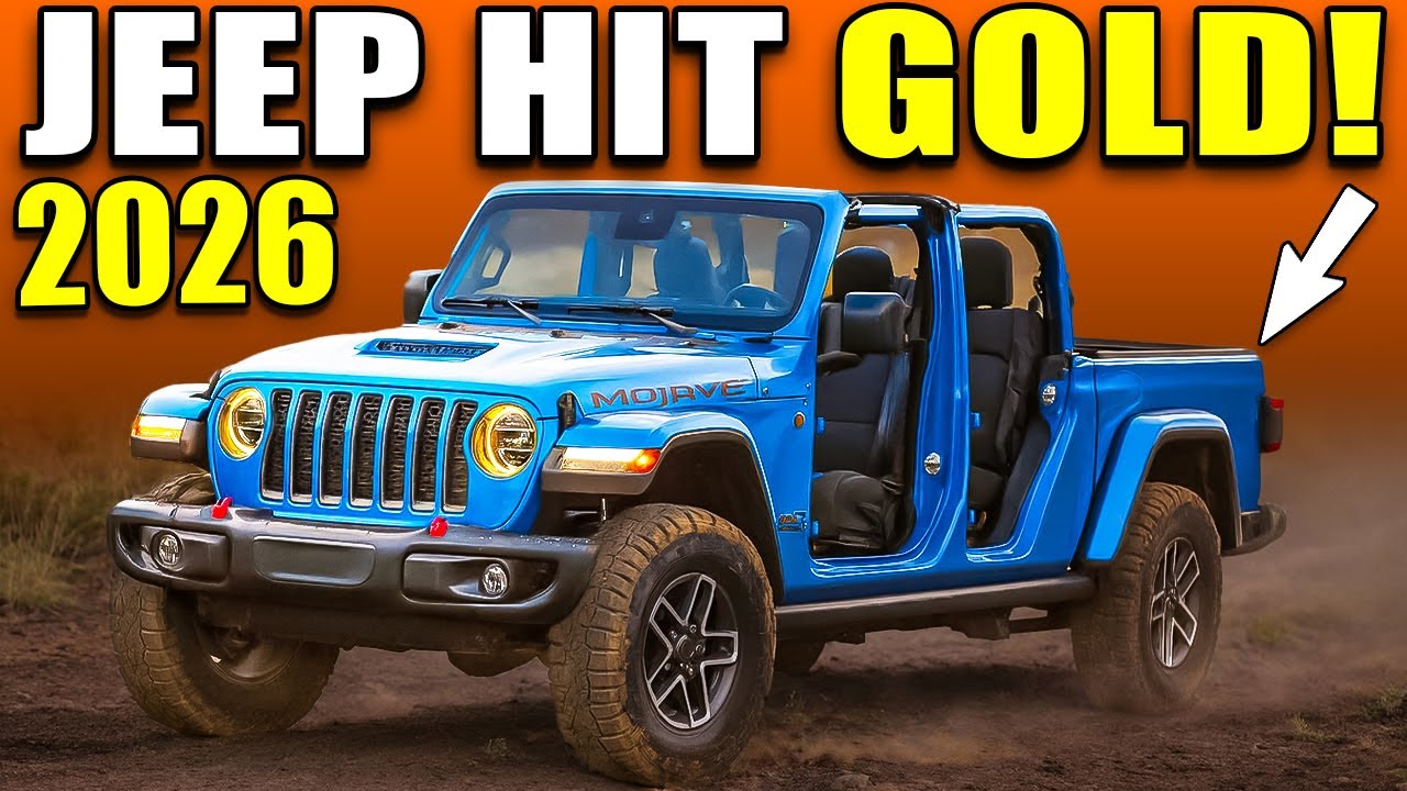 ALL-NEW V8 Engine for 2026 Jeep Gladiator Made Me CRY Tears of Joy!