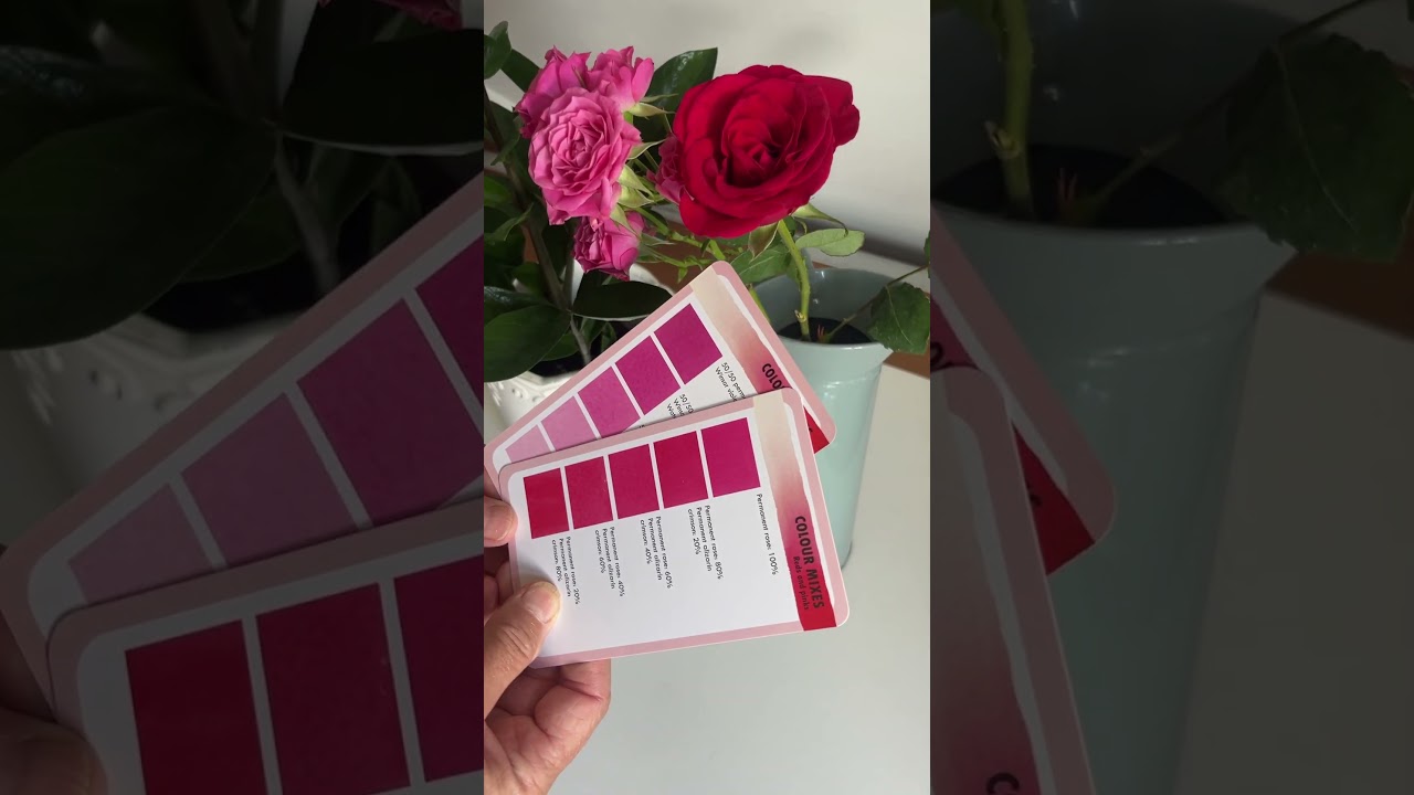 Julie Collins Introduces her Artist's Colour Mixing Card Deck | 500 Watercolour Mixes Made Easy!