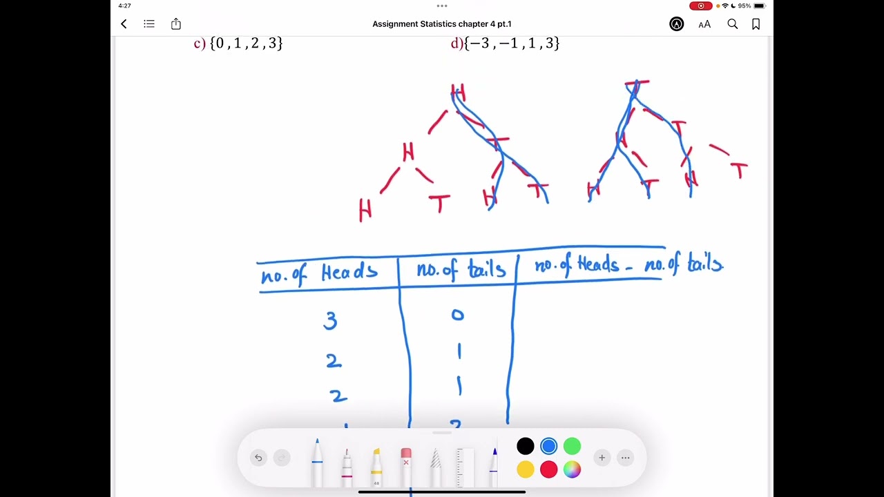 Assignment Statistics Chapter 4 Part 1