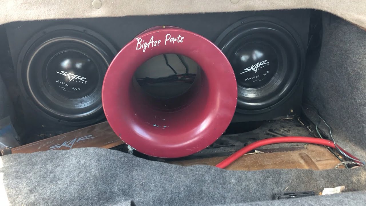 HERE IS HOW 2 12S SOUND ON 1500 WATTS