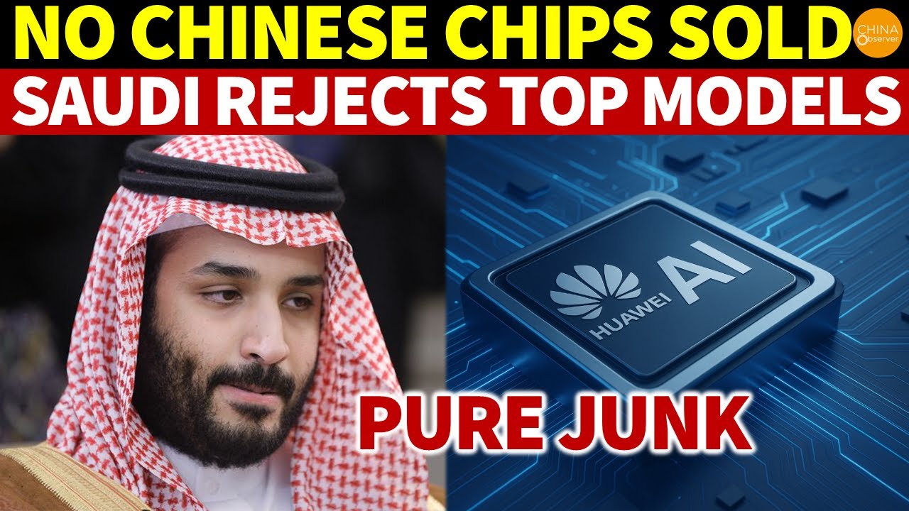 Saudi Arabia Publicly Slaps the CCP, Rejects Huawei Technology