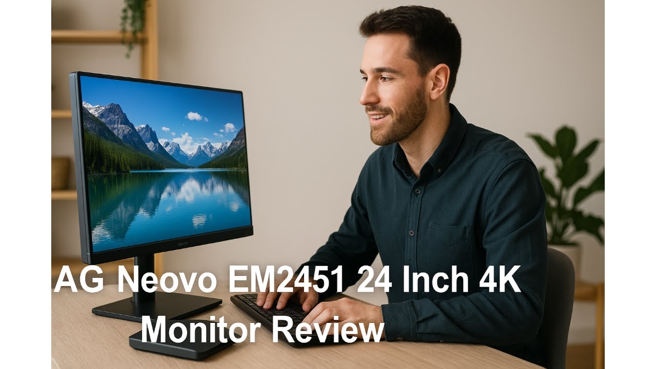 🖥️ AG Neovo EM2451 24 Inch 4K Monitor Review 🖱️