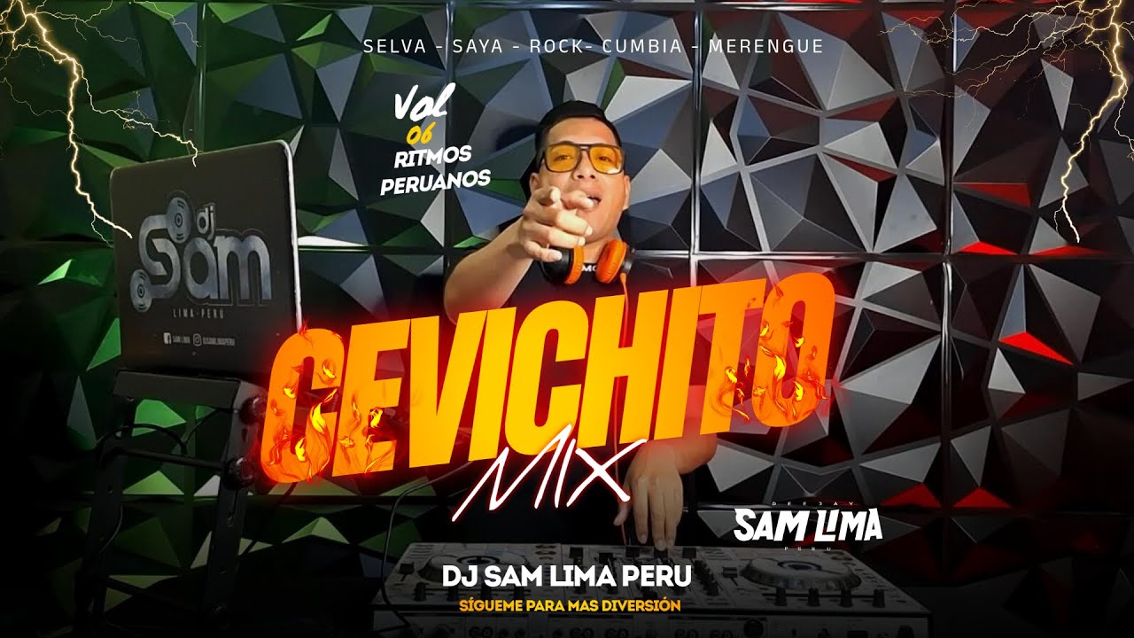 🎶 Mix Variado 2025 - MIX CEVICHITO 6 ( SELVA CUMBIA SAYA ROCK MERENGUE )
