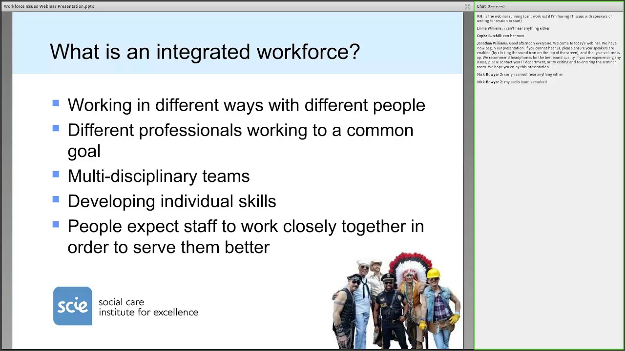 Better Care Support Team webinar recording: workforce Issues