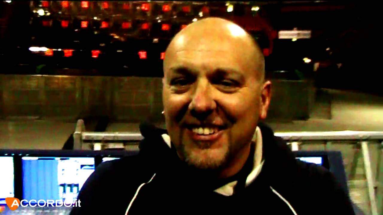 Vasco Indoor Tour 2010 - intervista al fonico Andrea Corsellini