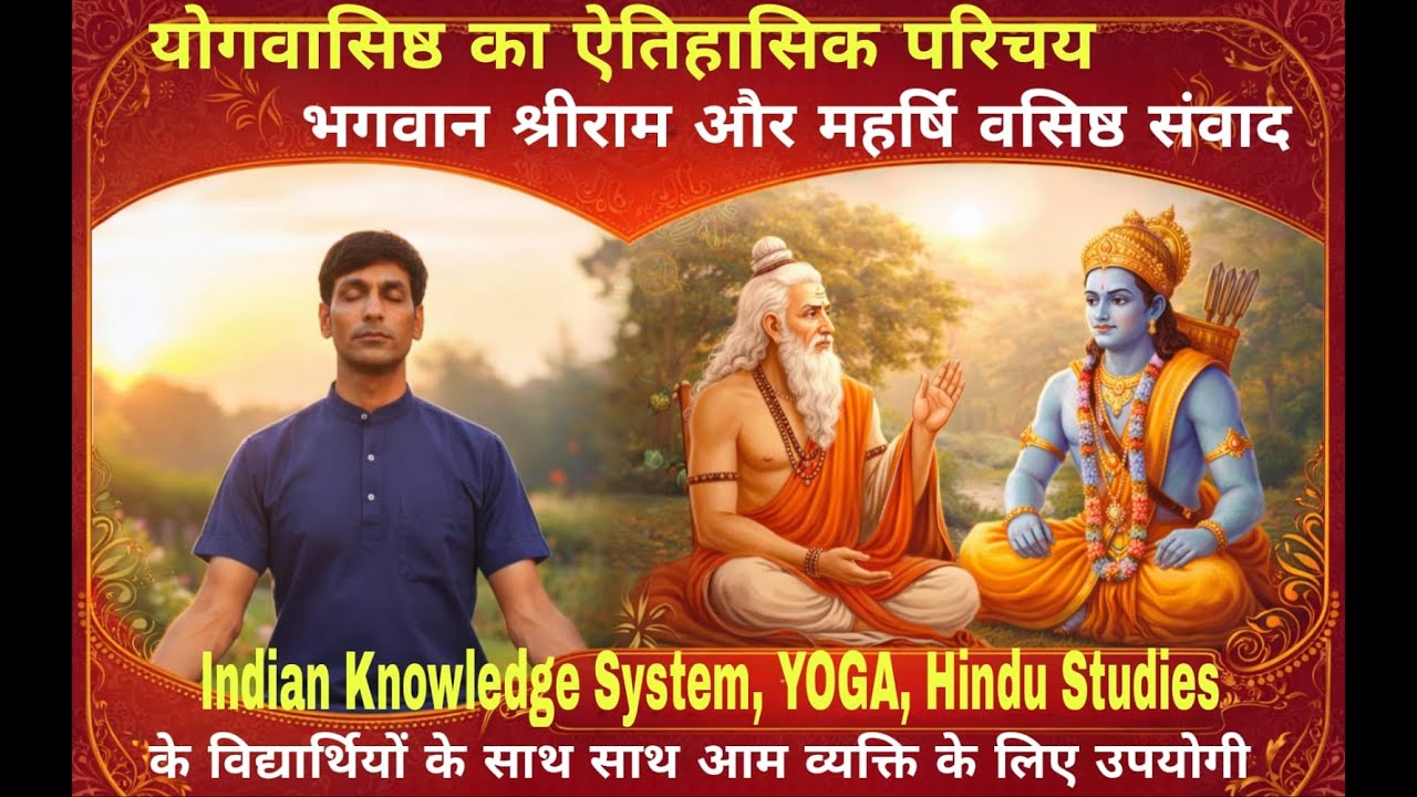 योगवासिष्ठ का ऐतिहासिक परिचय ||भगवान श्रीराम और महर्षि वसिष्ठ संवाद |यह ग्रन्थ सभी वर्तमान में जरूरी