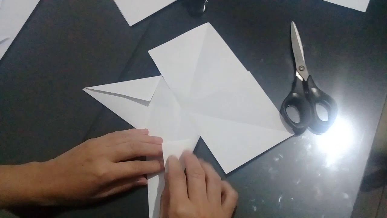 Kirigami rosa de los vientos