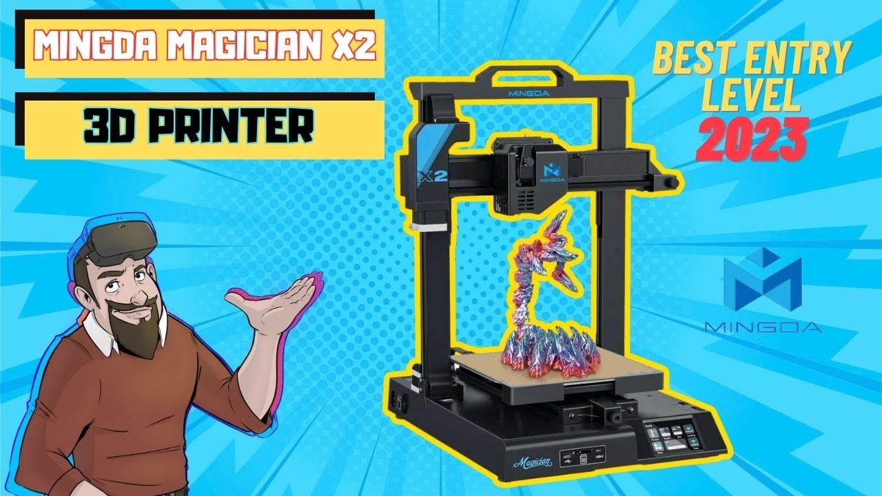 La Mingda Magician X2 è la stampante 3D economica migliore del 2023