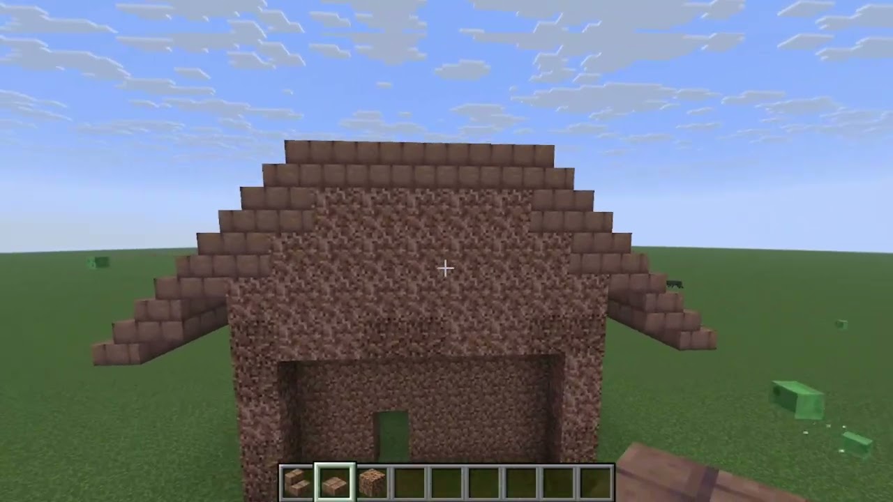 how to upgrade dirt huts