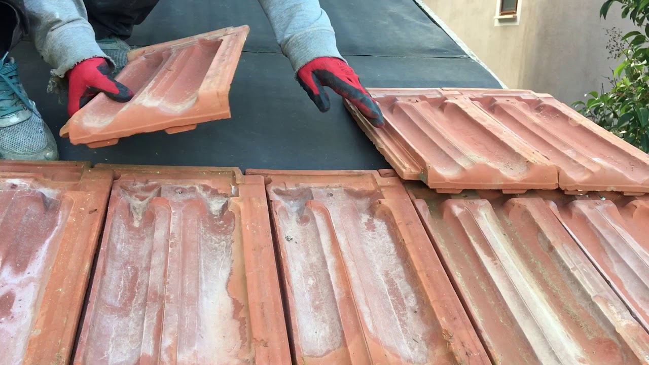 KIREMIT NASIL DOSENIR &Ccedil;ATI HOW TO ROOF TILE LAYING