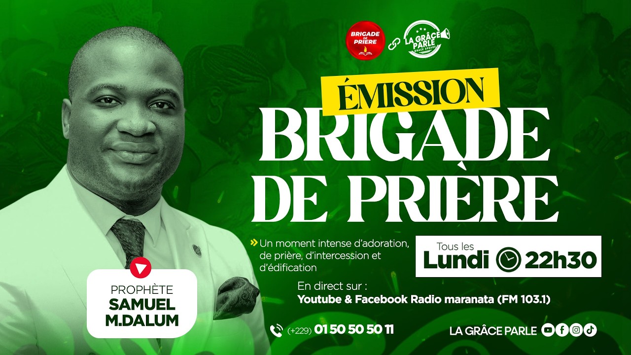 LA BRIGADE DE PRIÈRES : L'ATMOSPHÈRE DU SURNATUREL DE CE 02 02 2026  🔥🔥