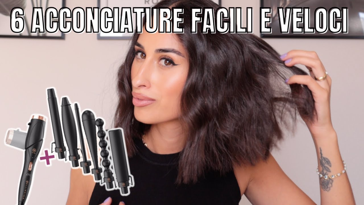 6 ACCONCIATURE FACILI E VELOCI PER L' AUTUNNO || capelli corti