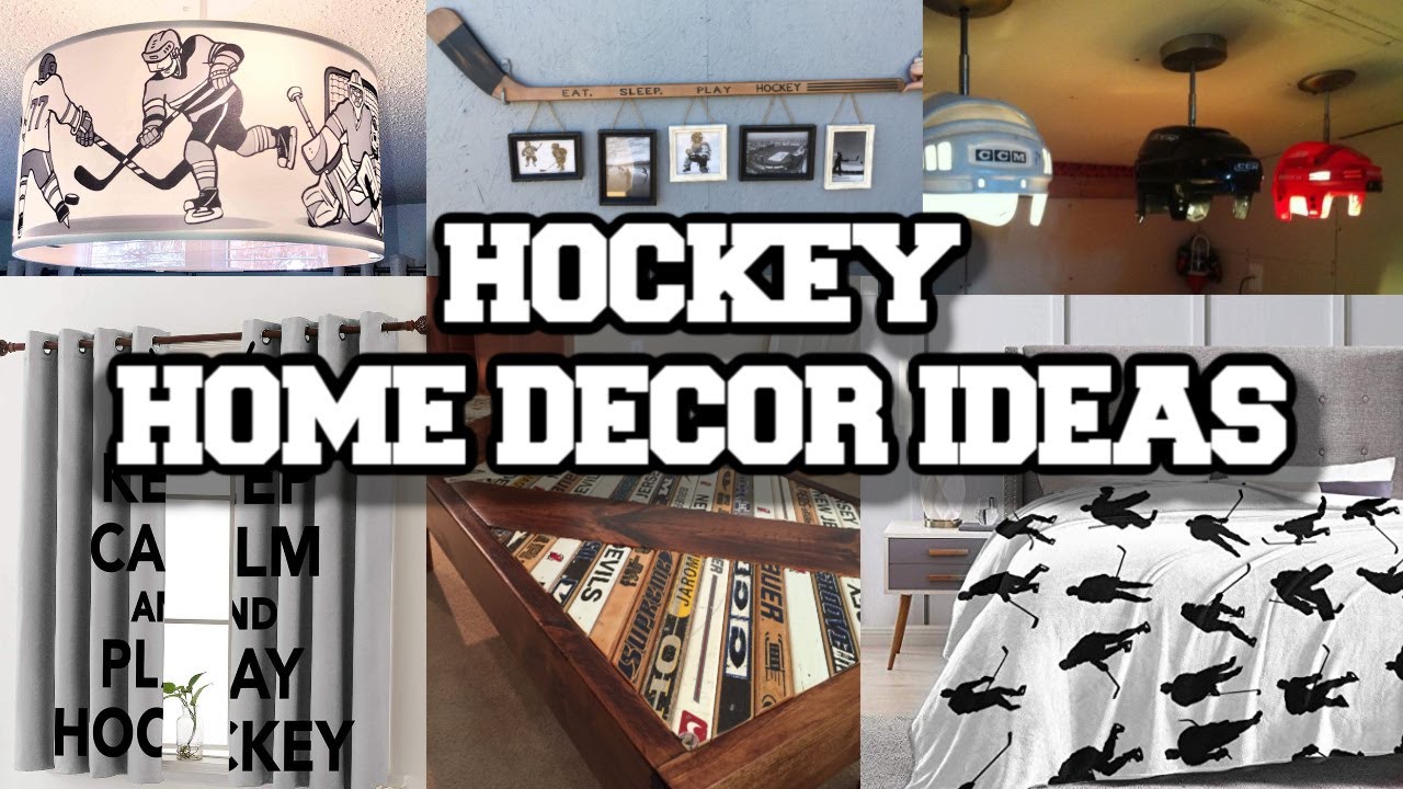 HOCKEY HOME DECOR IDEAS