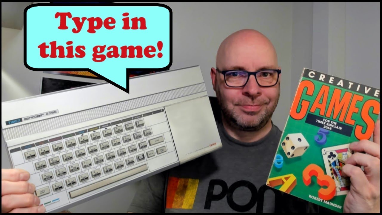 Timex Sinclair 2068 Type-in Game 