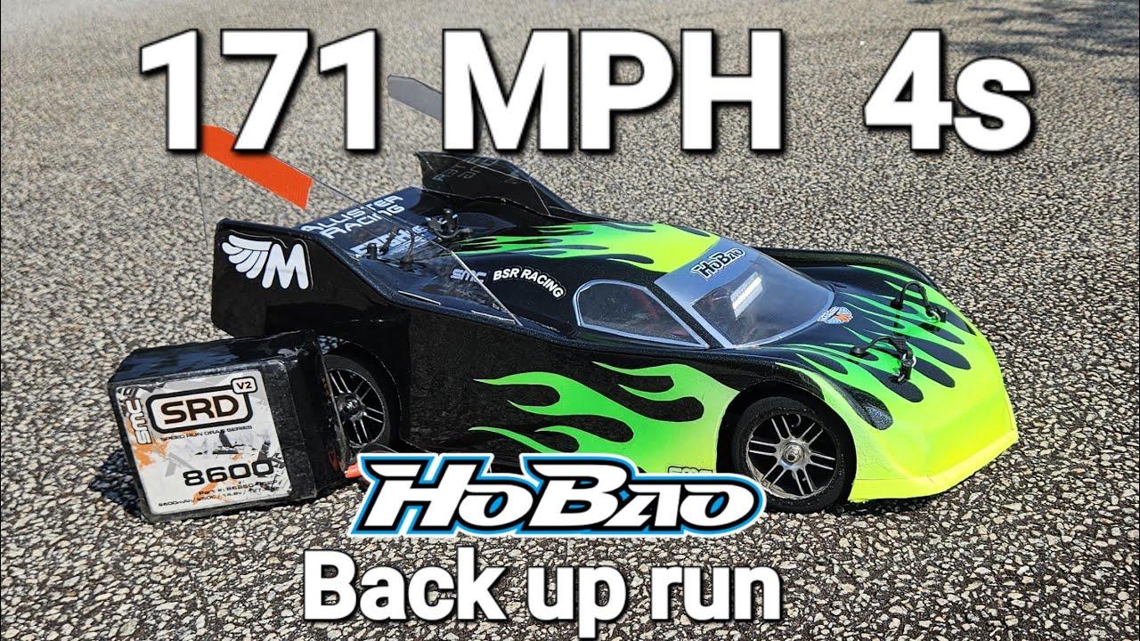 HoBao EPX  171 MPH 4s Back up run