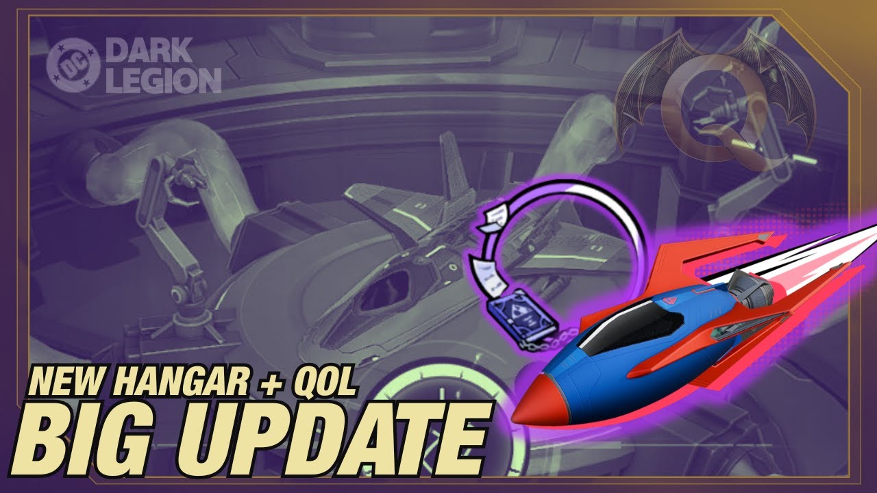 MASSIVE Vehicle Overhaul & QoL Changes | DC Dark Legion