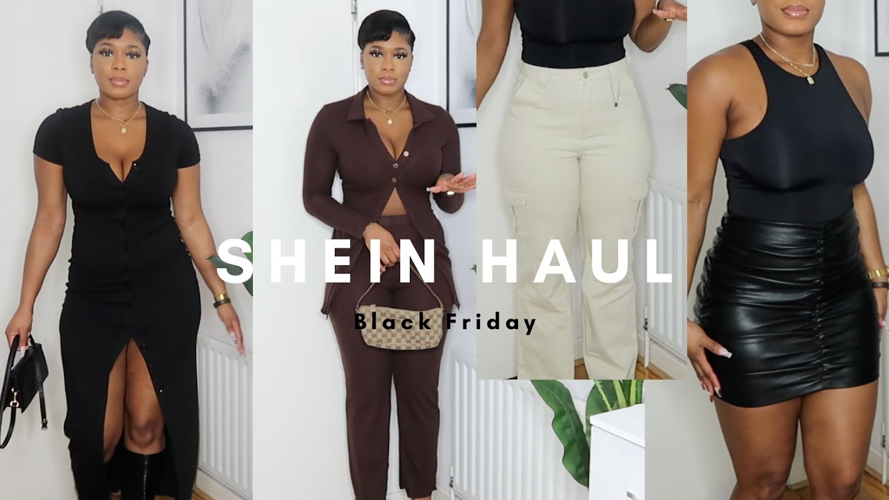 SHEIN BLACK FRIDAY STYLING HAUL | A/W OUTFITS