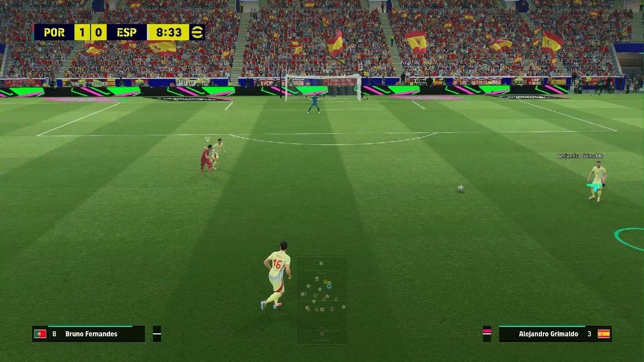 Efootball 2025 - Portugal v Spain 5:0 FINAL 