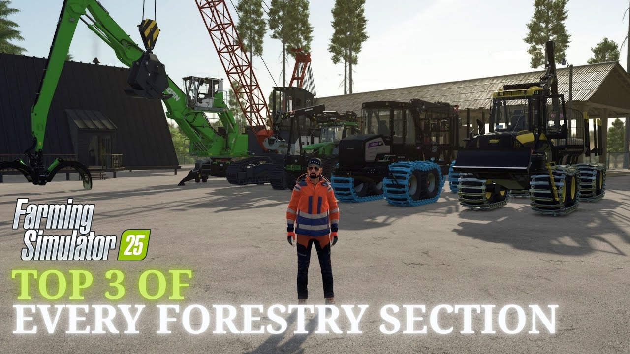 The BEST MUST-HAVE Forestry Mods In Farming Simulator 25 | FS25