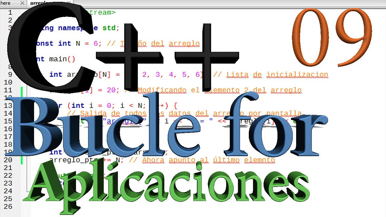 Programación en C++ 09 - Bucle for - Series de McLaurin y sumatorias