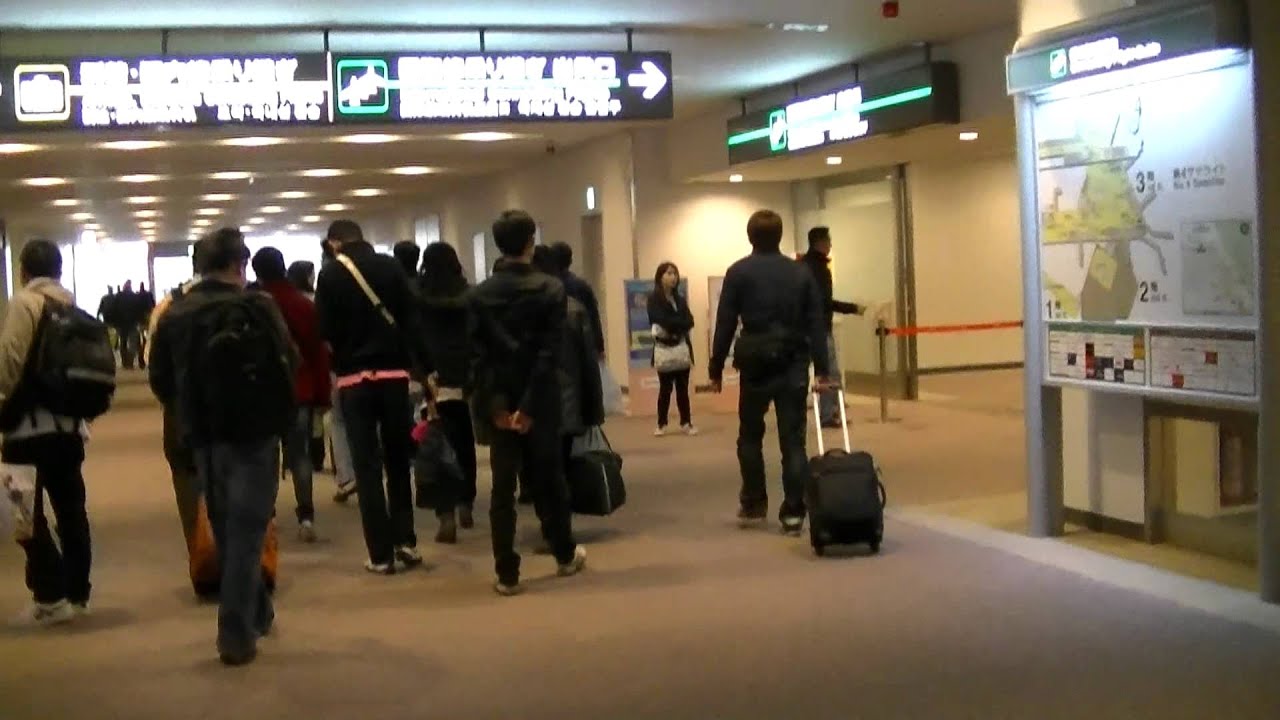 Tokyo Narita Airport, Arrival - Welcome to Japan! -　東京成田空港に到着
