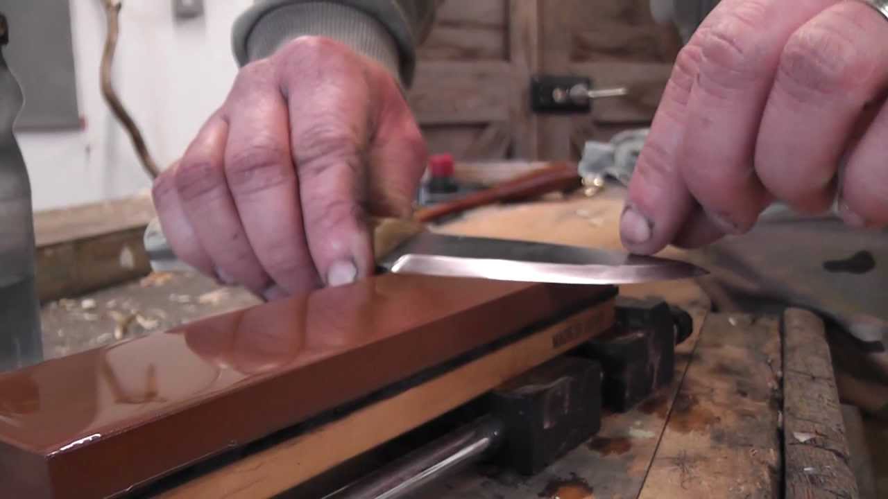 How to sharpen a Bushcraft knife