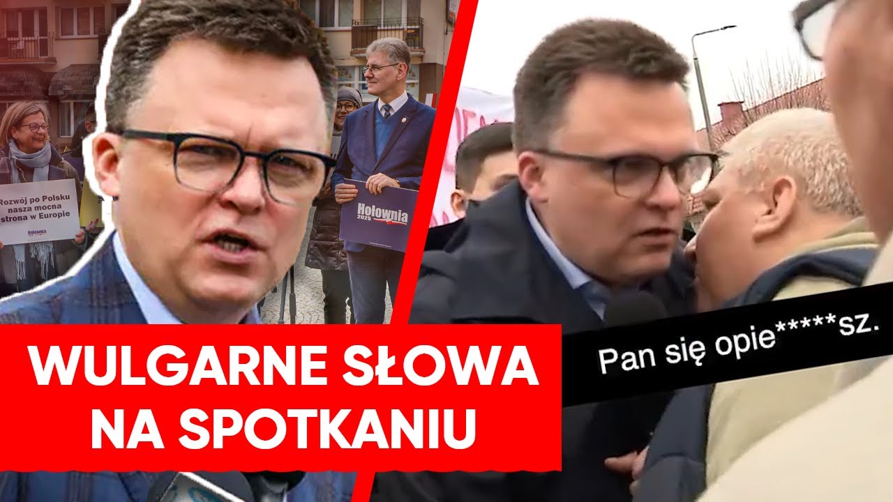 Wulgaryzmy na spotkaniu z Hołownią. Marszałek się nie powstrzymał