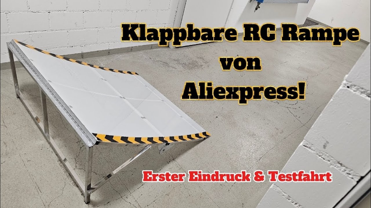 Klappbare RC Rampe von Aliexpress! - Taugt sie was?