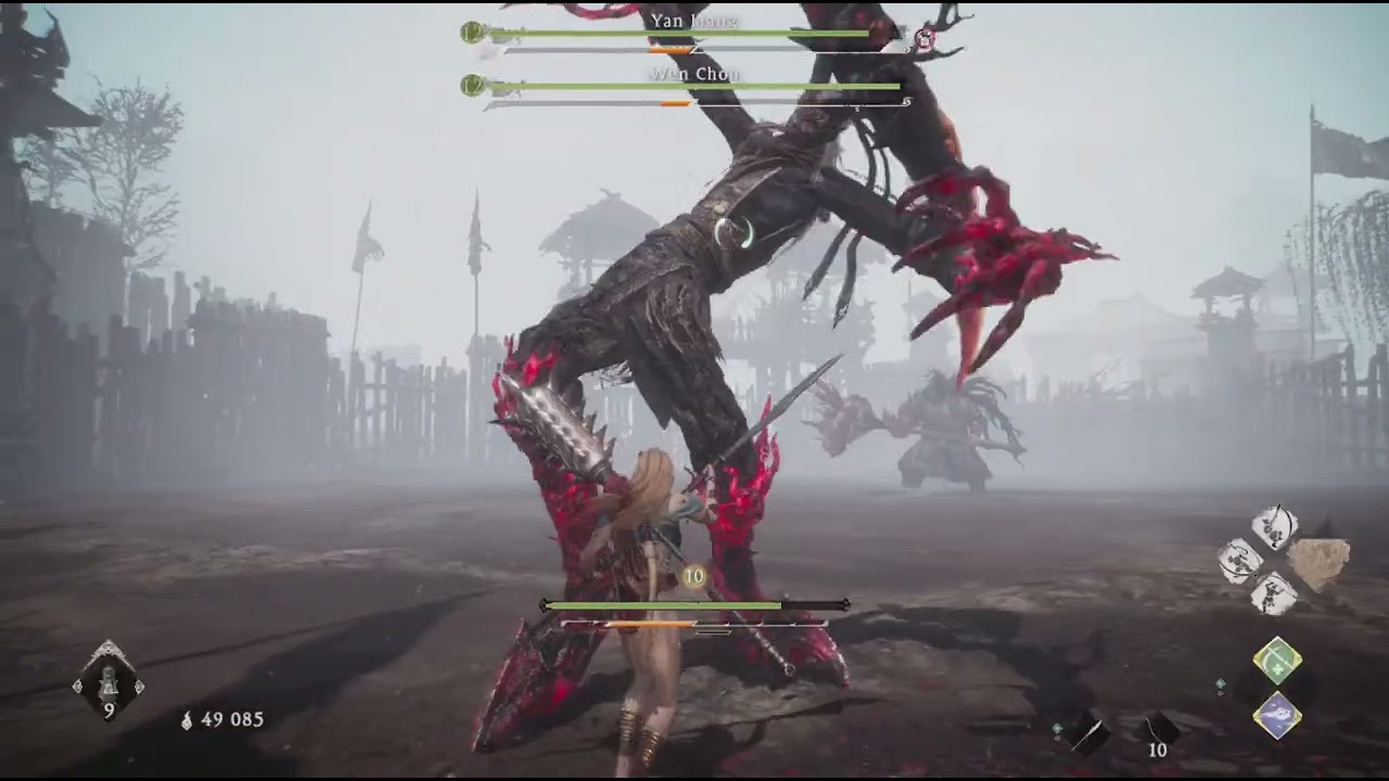 Wo long: Fallen Dynasty_vs Yan Liang y Wen Chou