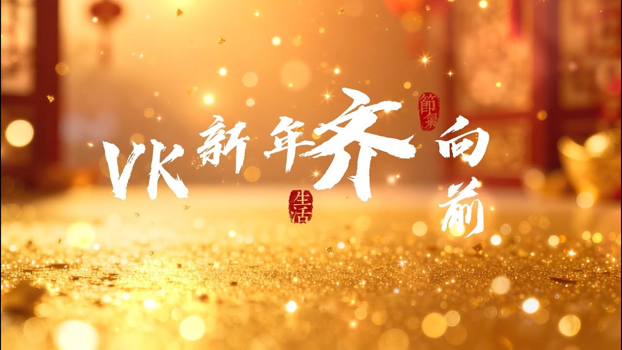 《VK 新年齐向前》Aria & Celina｜2026 大马新年歌｜温暖励志贺岁曲