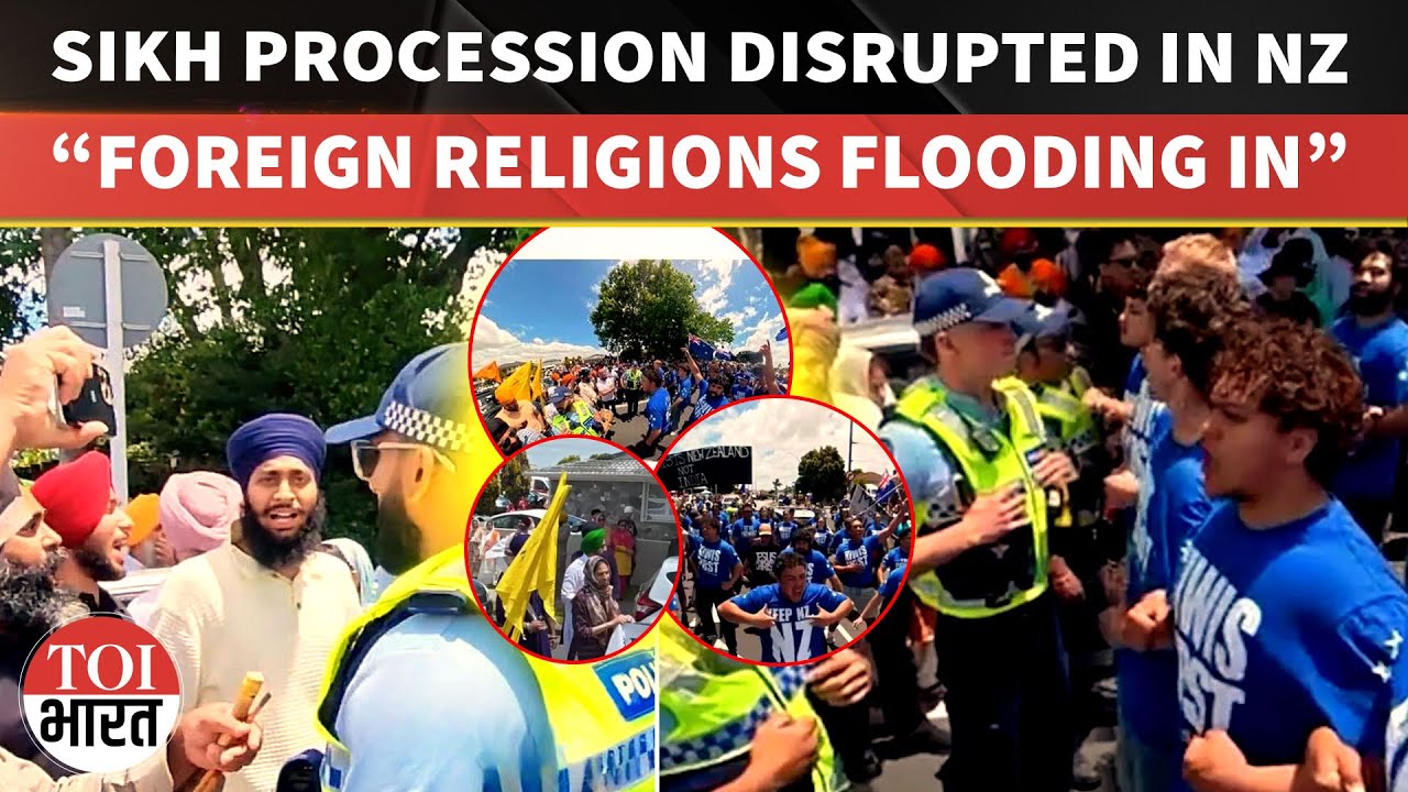 ‘This Is Not India’: Sikh Nagar Kirtan Disrupted In New Zealand; Punjab CM Urges Centre To Act