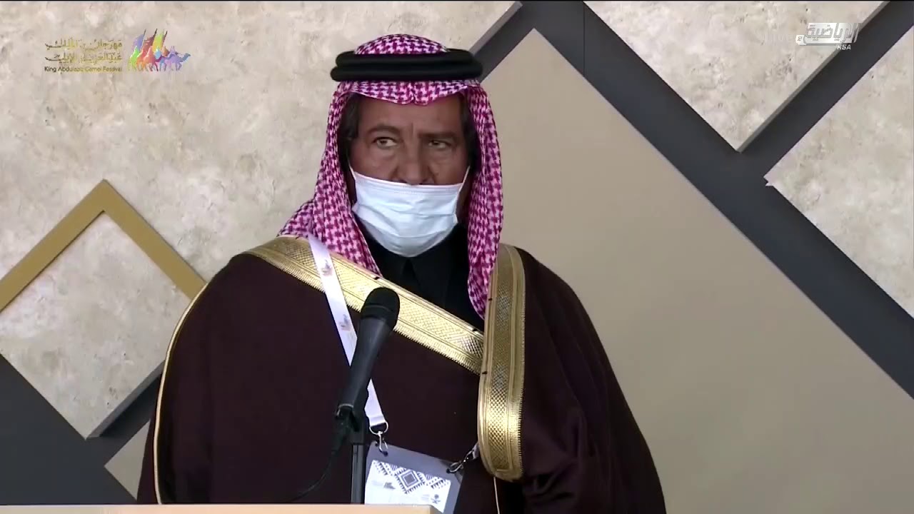 لقاء المالك فراج بن محمد السبيعي، المشارك في فئة الفحل وإنتاجه للون الشقح
