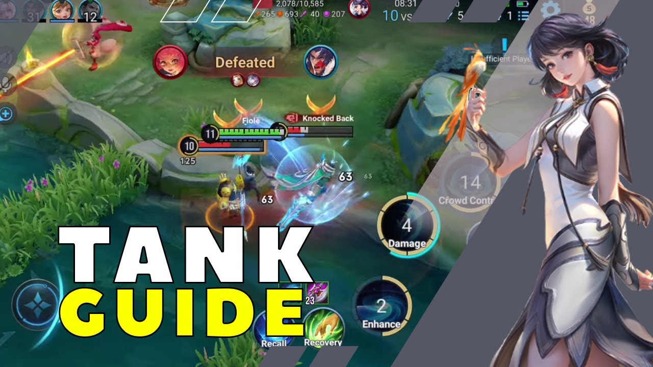 How To Utilize The New Tank Flowborn | Honor of Kings