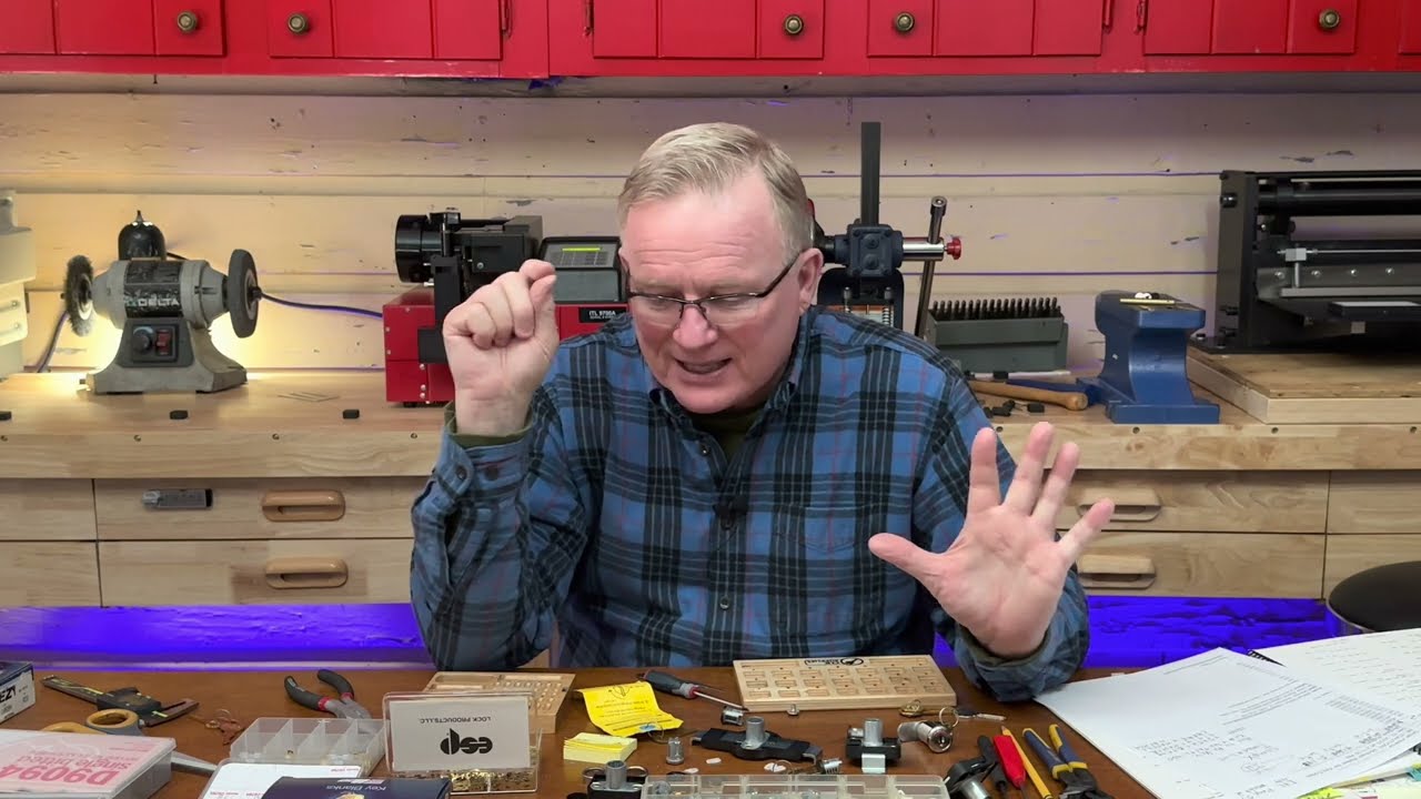 Installing CompX Timberline locks so you can re-key in seconds