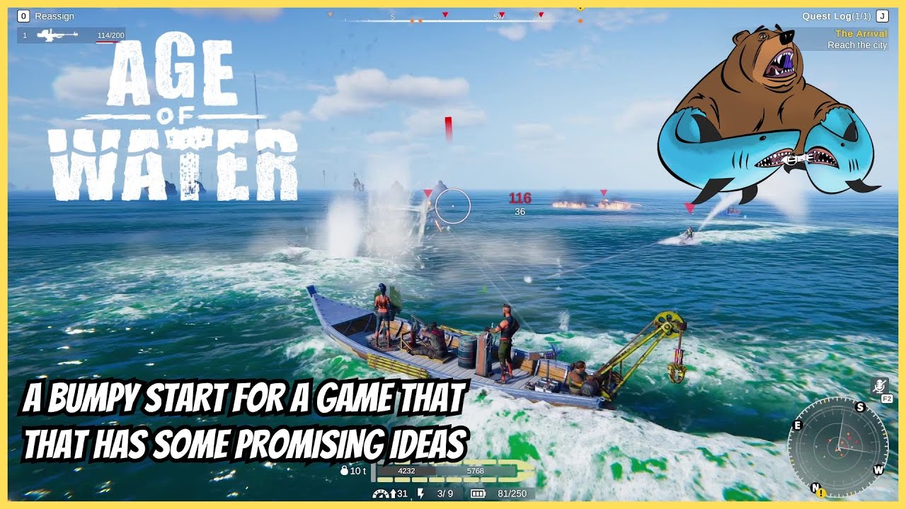 An Unbiased Look At A Game With Some Good But Flawed Design Philosphies - Age Of Water