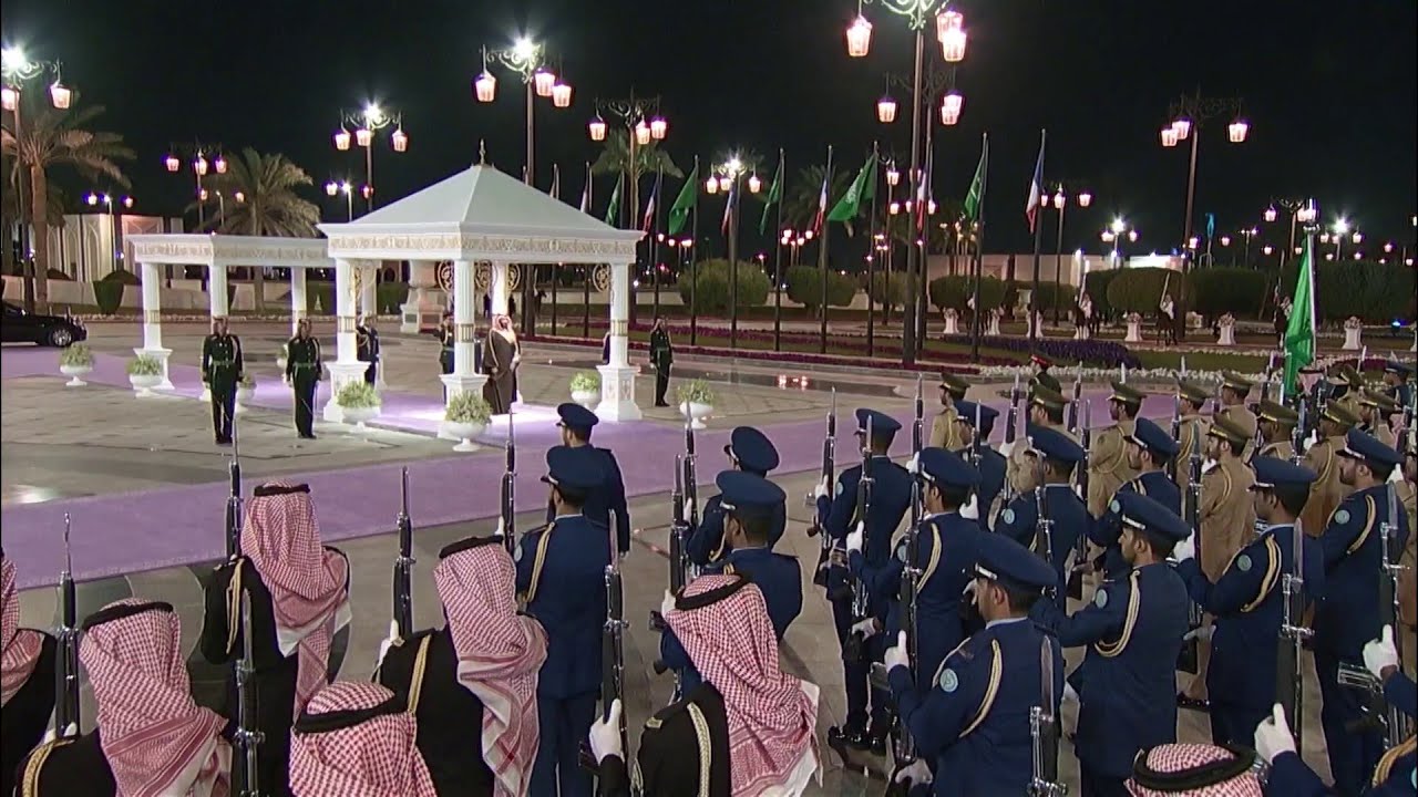 #ولي_العهد يستقبل في قصر اليمامة في الرياض رئيس فرنسا