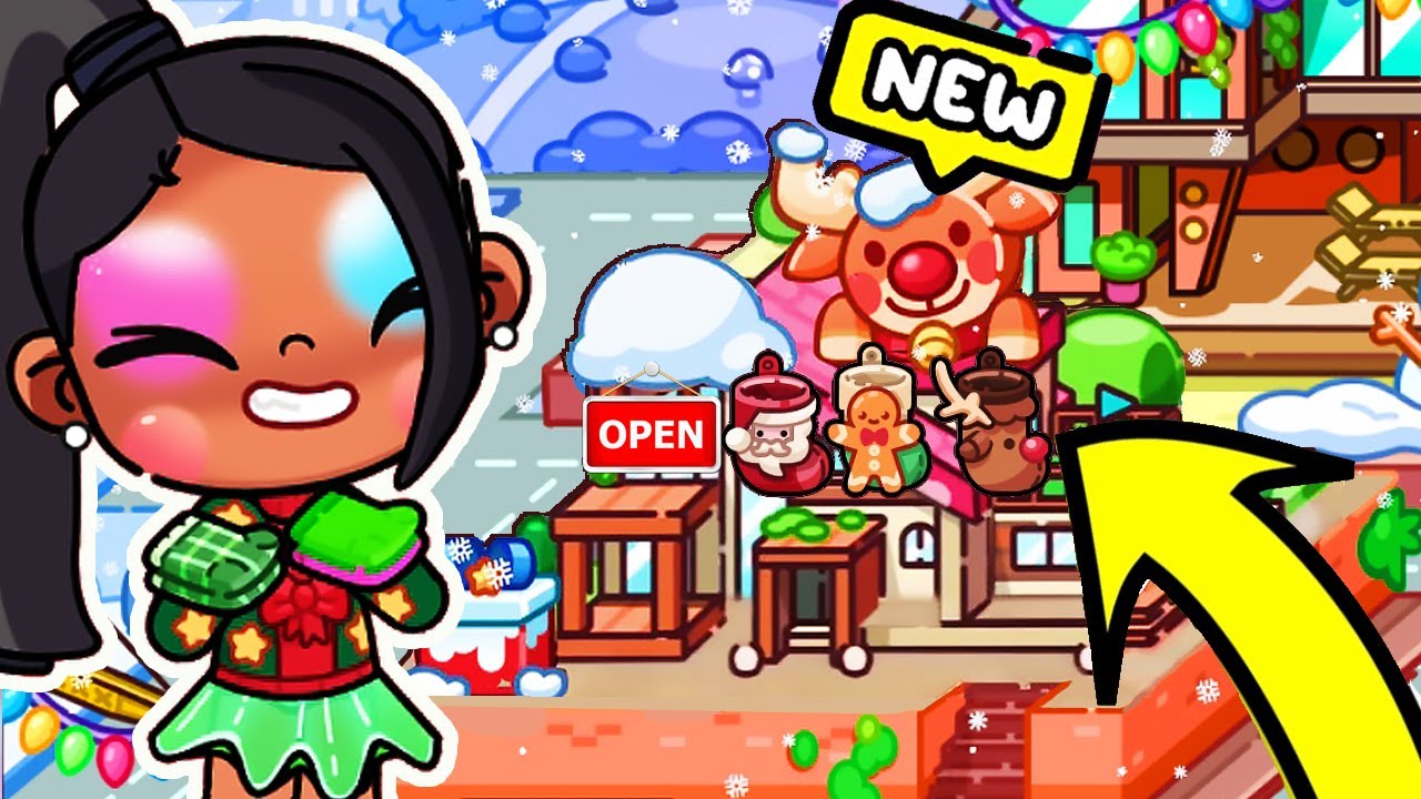 СТРОЮ МАГАЗИН НОСКОВ 🧦 - СЕКРЕТЫ ⛄  НОВОГОДНЕЕ ОБНОВЛЕНИЕ 🎄 в AVATAR WORLD !