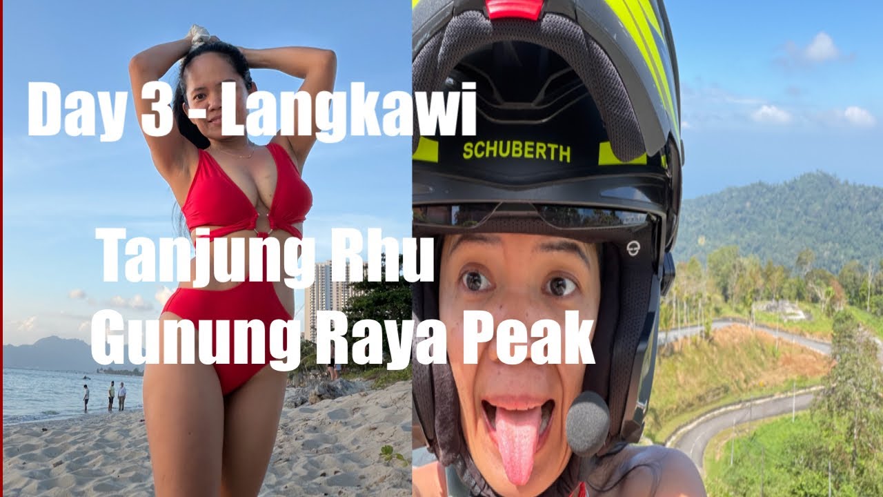 День 3 - Лангкави 🇲🇾 | Пляж Танджунг Ру, пик Гунунг Райя и купание на закате 🌊🏔️