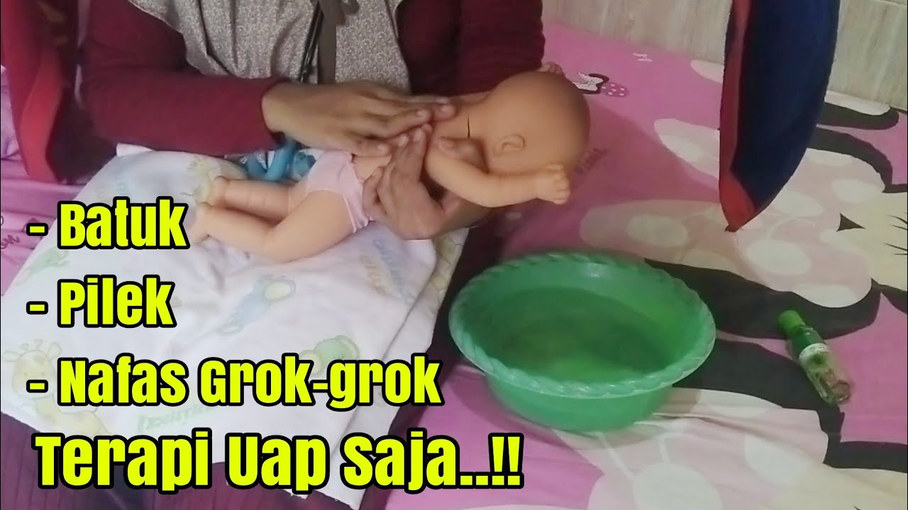 Atasi Batuk Pilek Pada Bayi dengan Terapi Uap