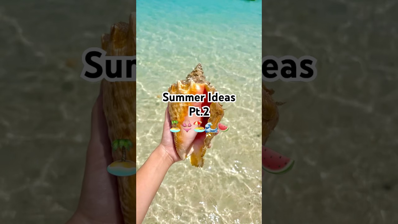 Summer Ideas pt.2 🏝️👙🏖️🌊🍉 #summer #ideas #diy #fyp #viral #summerideas