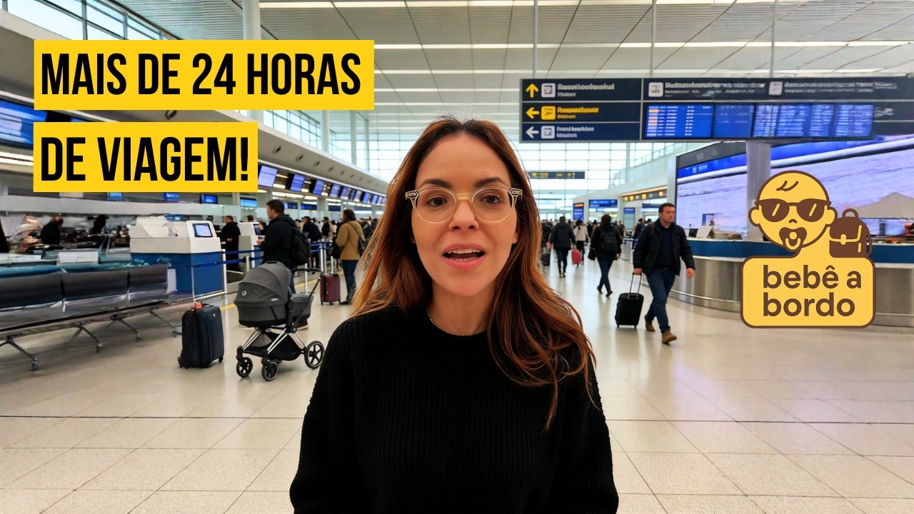 VIAGEM INTERNACIONAL COM BEBÊ ✈️ Nossa Experiência Real