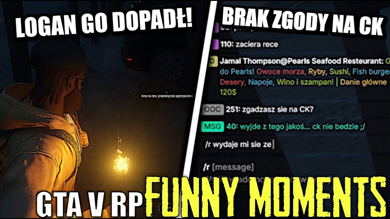 GTA V RP[LOGAN GO DOPADŁ/BRAK ZGODY NA CK/GTA Z KAMERKĄ/LOGAN I WERSOW/ZAKOCHAŁ SIĘ W KELNERCE] [FM]